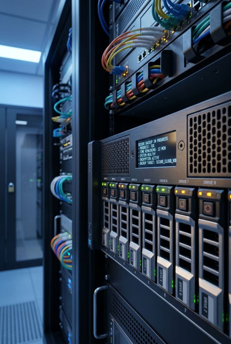 smart backup recovery nas device