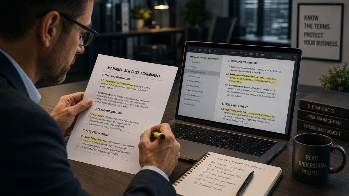 Business owner worried about MSP transition
