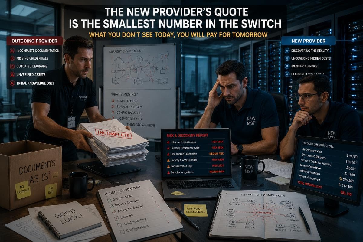 New provider evaluating hidden costs