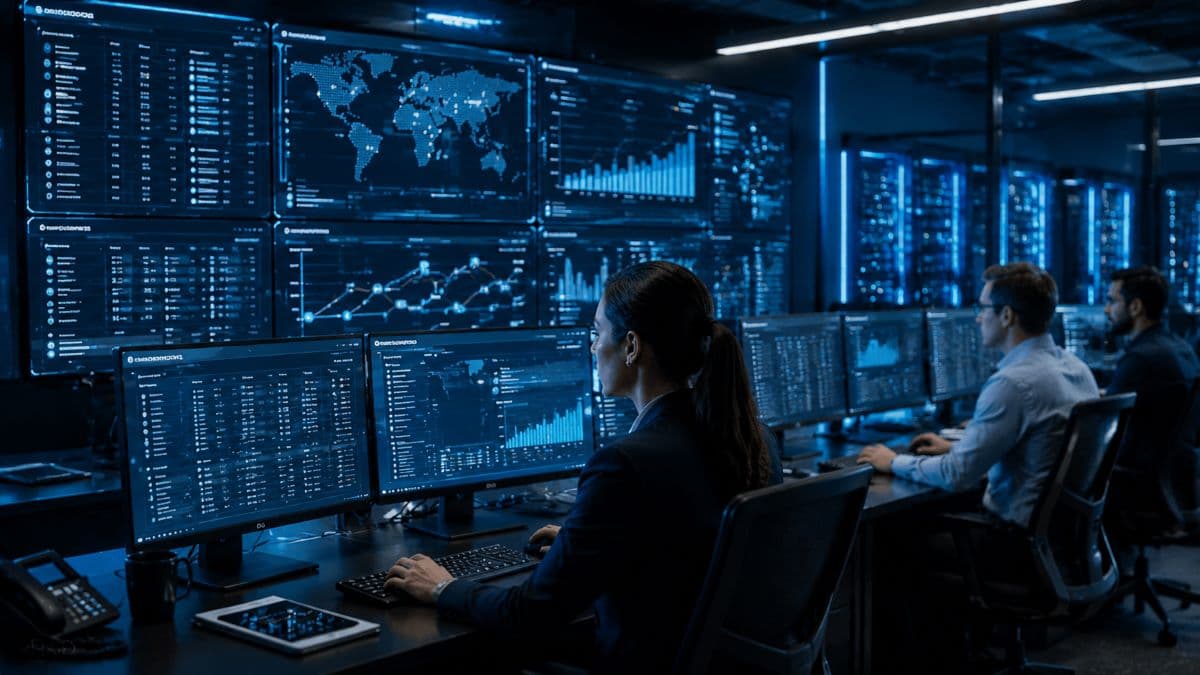 Security operations center monitoring audit trails
