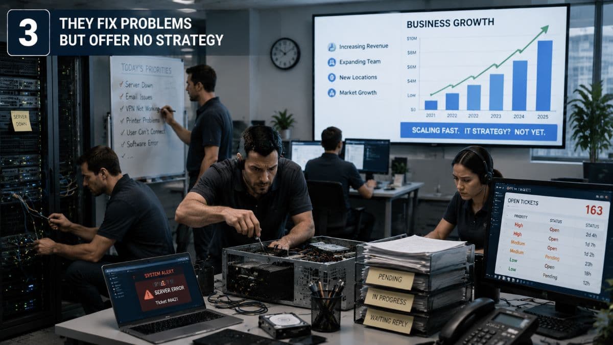 IT team fixes servers ignoring growth charts