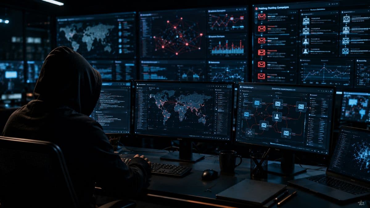 AI-driven cybercriminal attack operations center