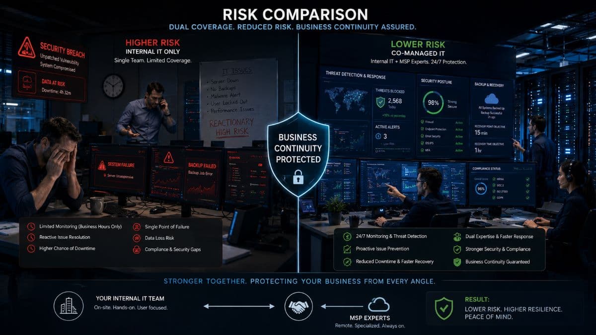Cybersecurity risk management dashboard
