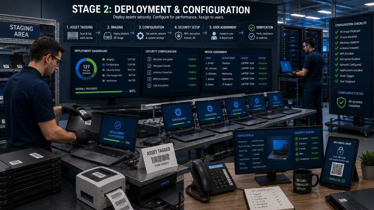 IT deployment and configuration process
