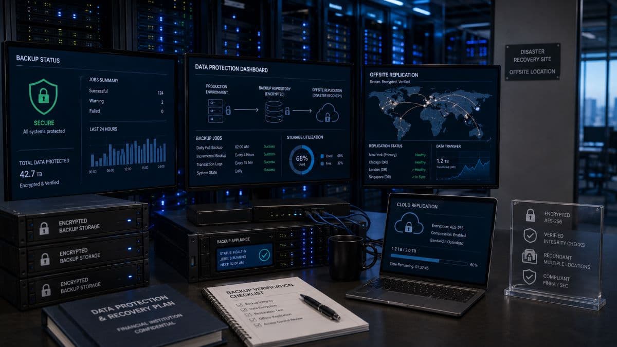 Encrypted backup and recovery systems