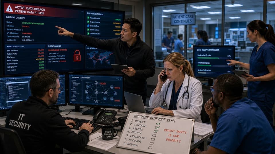Step-by-Step Response to Compromised Patient Data