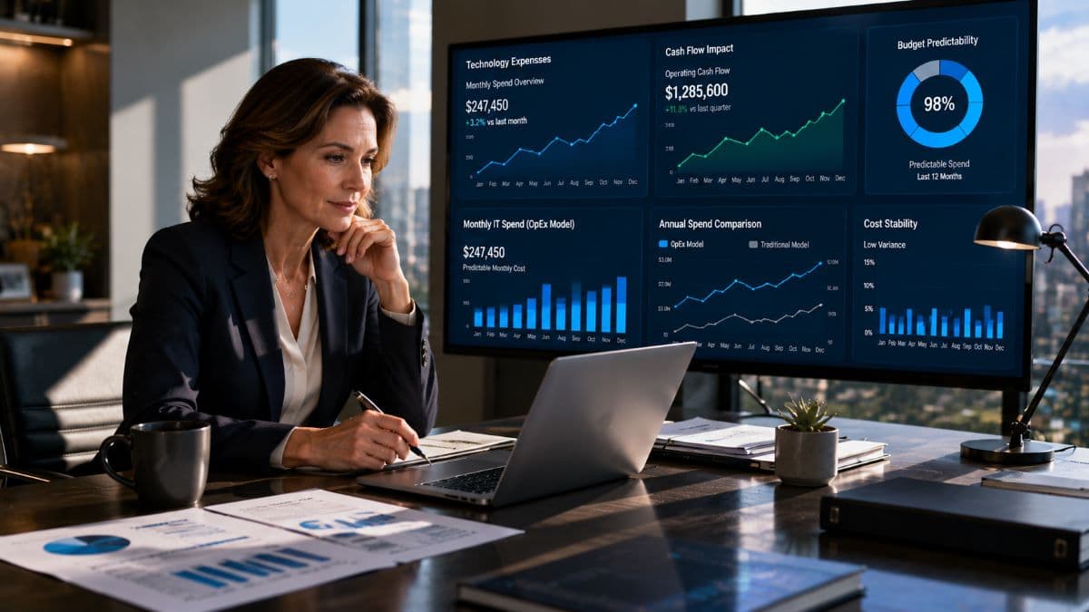Predictable technology costs improve financial planning