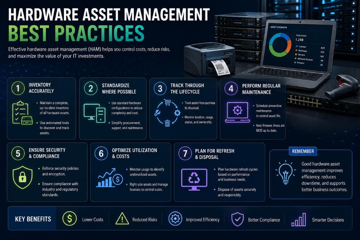 Hardware asset management best practices
