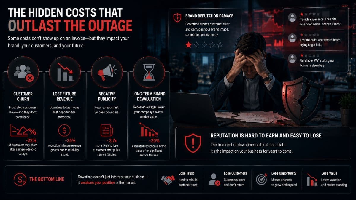 Hidden costs of IT downtime
