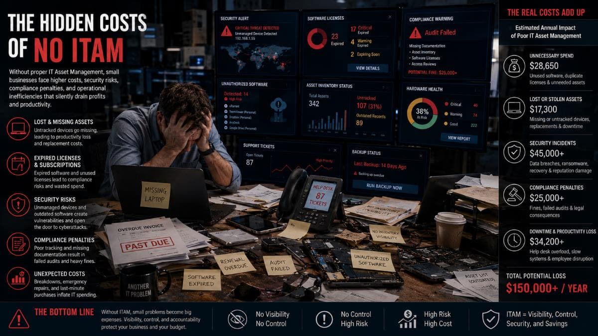 Hidden costs of poor IT asset management