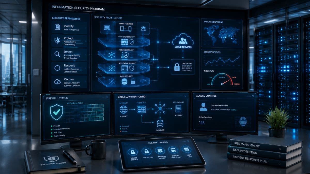 Information security program with layered protections