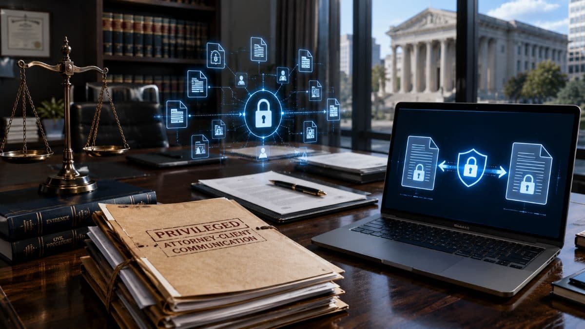 Legal document sharing versus standard business sharing