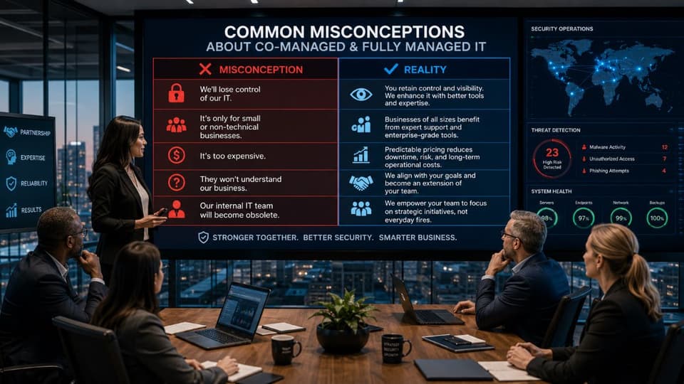Managed IT misconceptions discussion