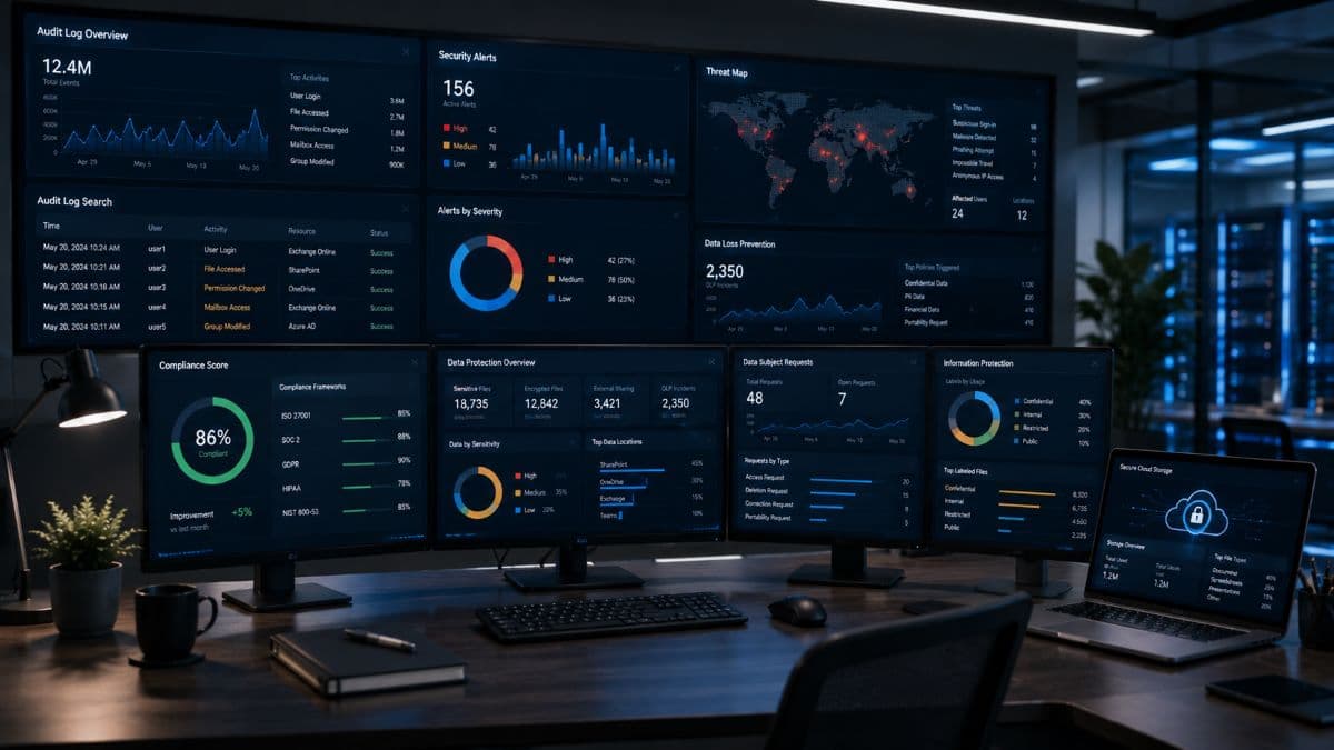 Enterprise data protection and compliance monitoring
