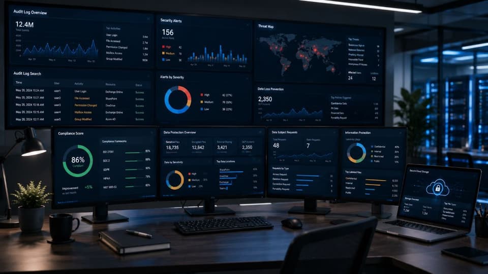 Enterprise data protection and compliance monitoring