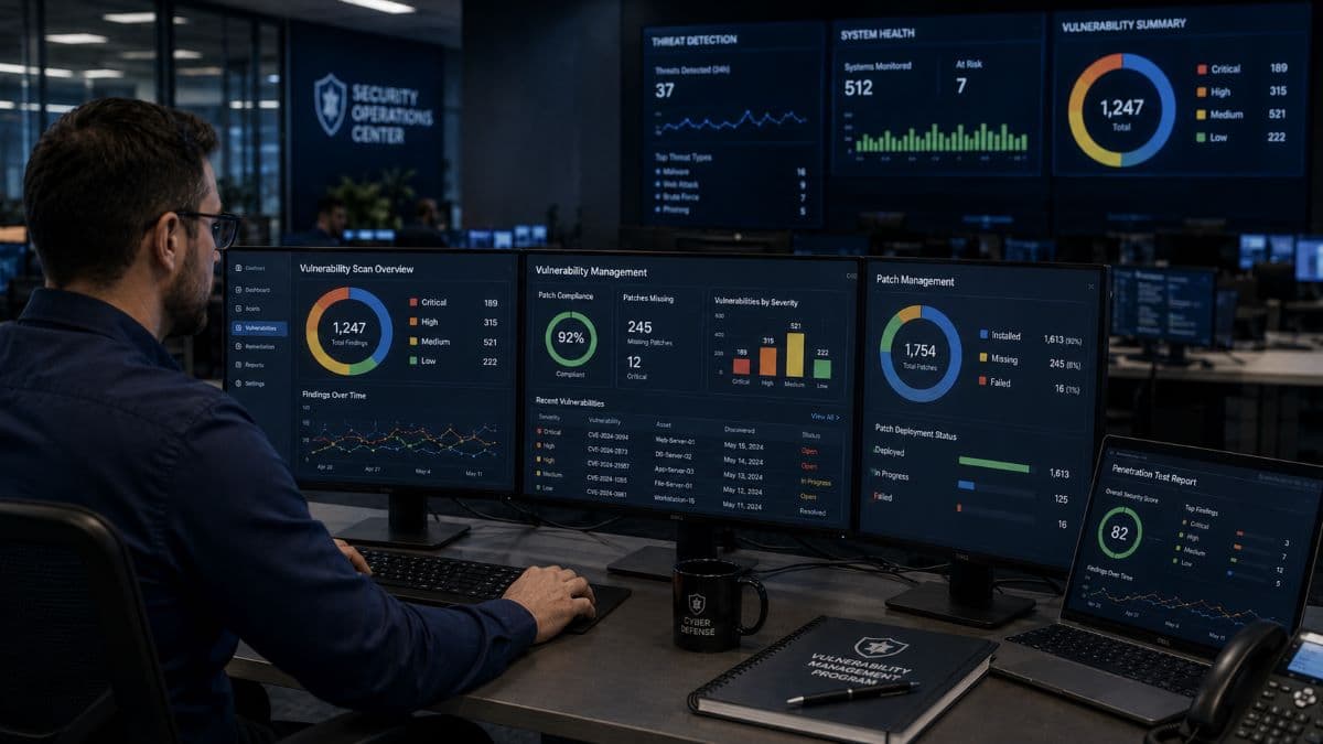 Enterprise vulnerability management and security