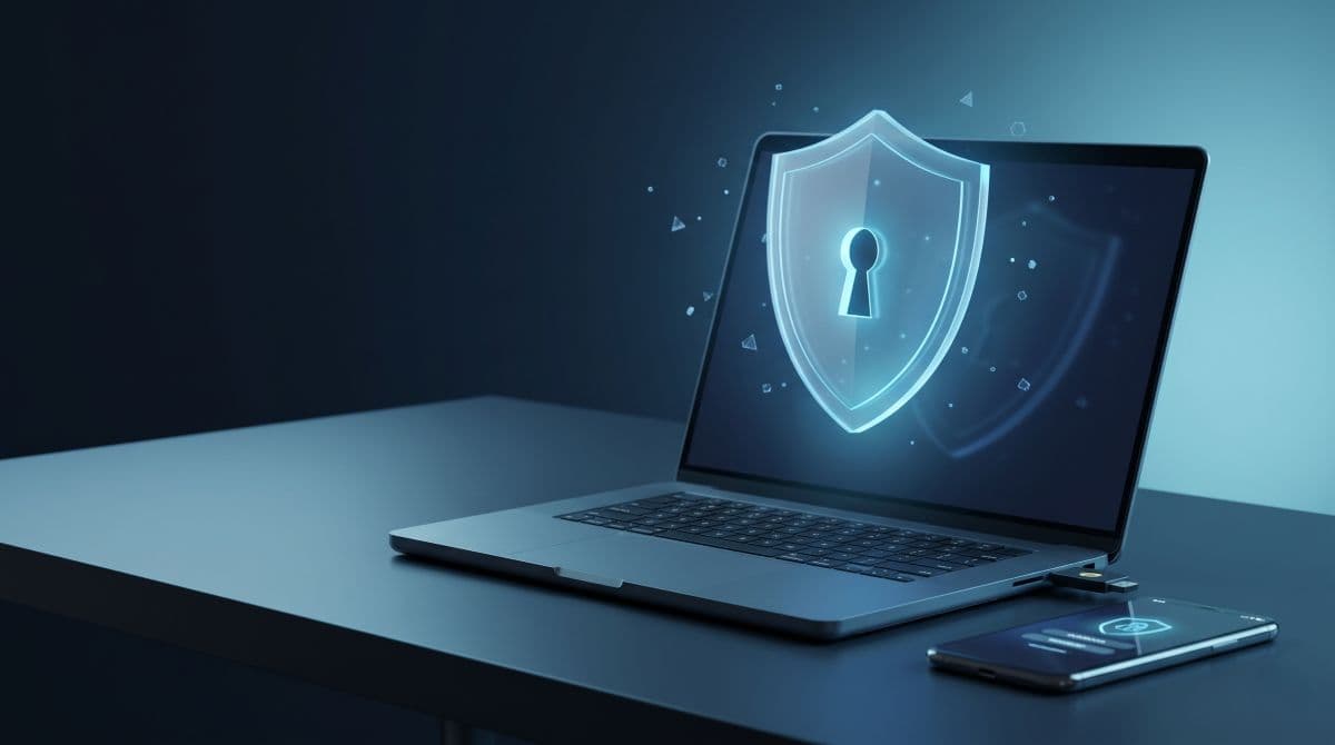Strong MFA login with security key