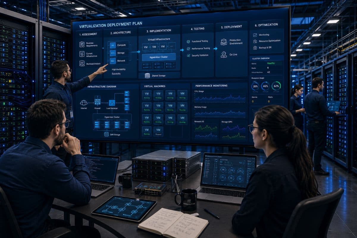Enterprise virtualization implementation