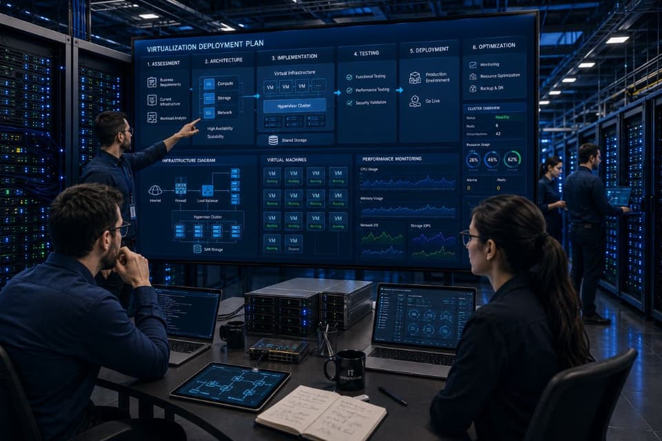 Enterprise virtualization implementation