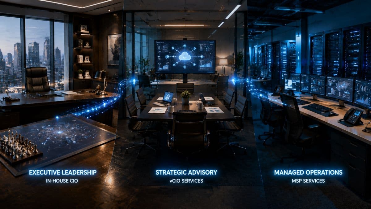 Corporate office interior executive strategic advisory