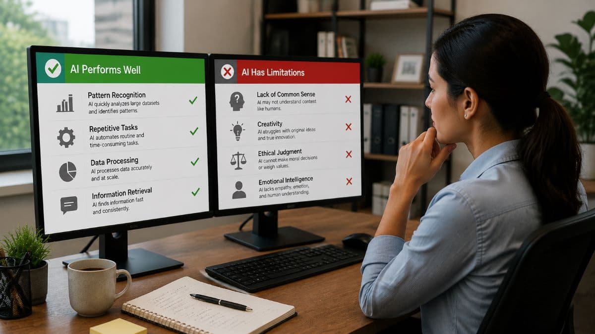 What AI can and cannot do well