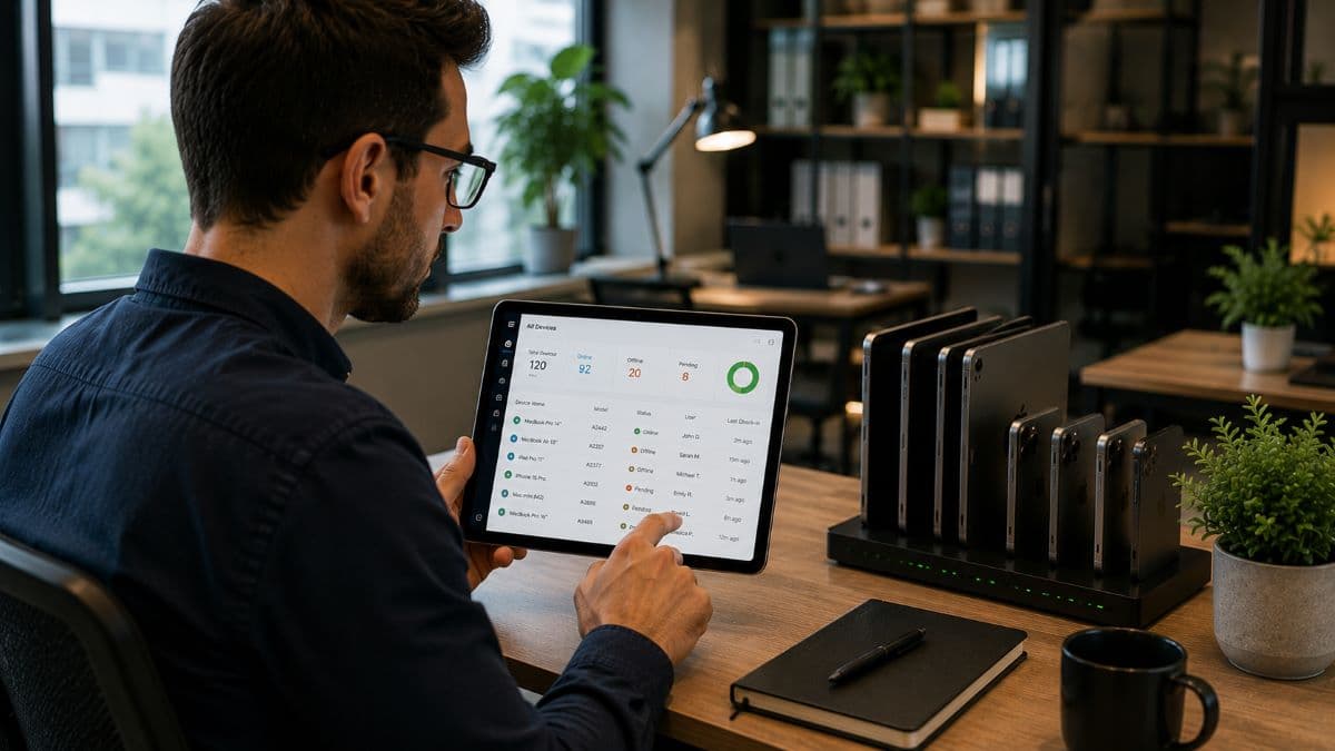 Mixed Apple and Windows workplace management