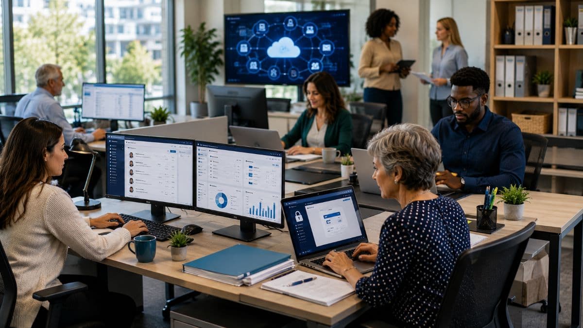 Modern association staff using integrated cloud systems