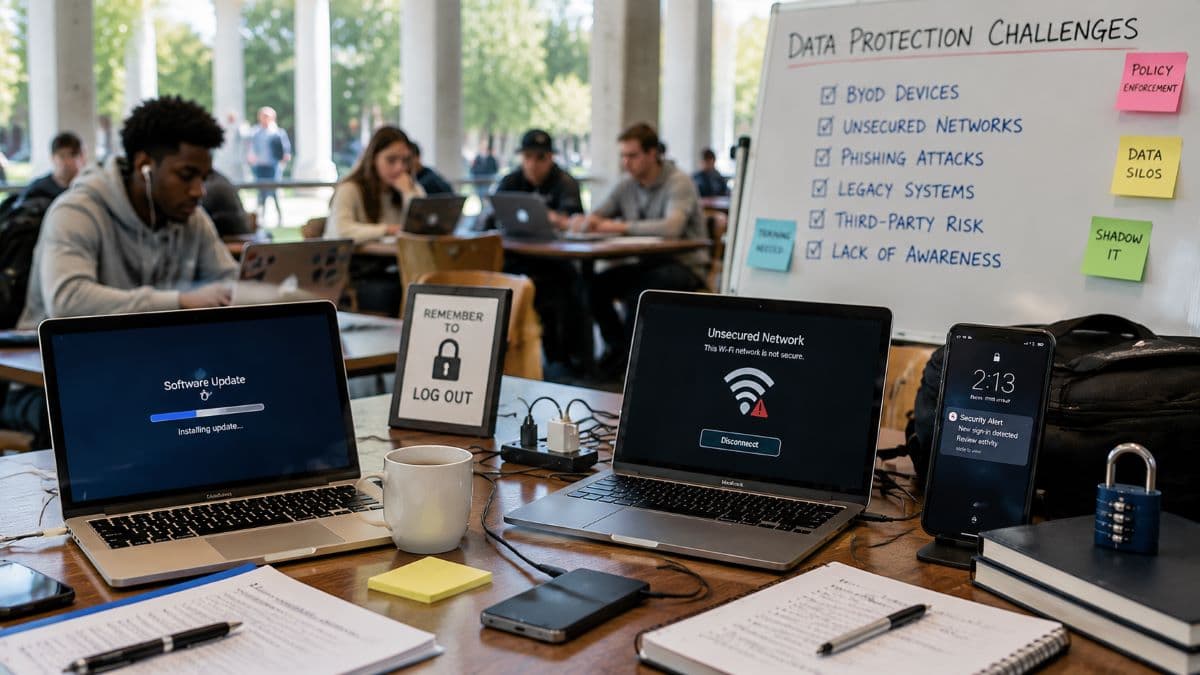 university campus cybersecurity operational challenges overview