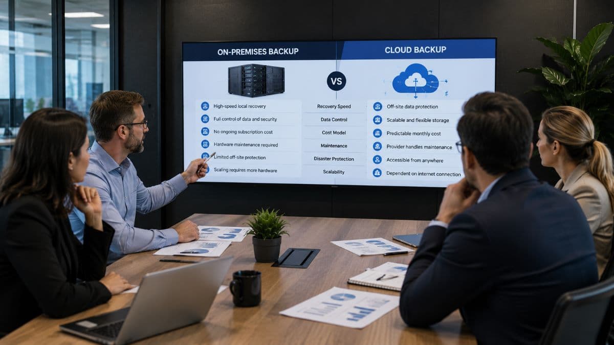 Evaluating backup solutions for business needs