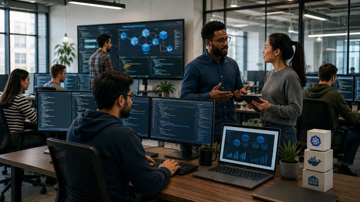 Software developers building cloud native applications
