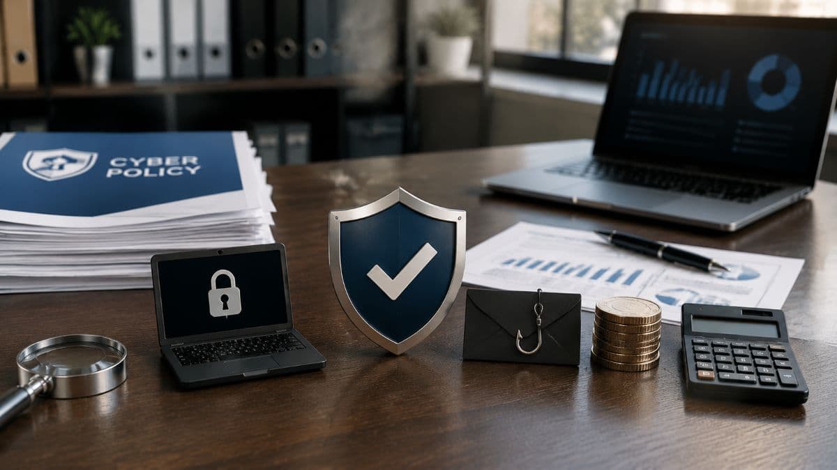 cyber policy coverage risk office desk