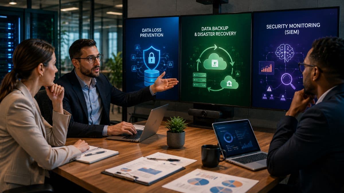 Comparing DLP backup and SIEM solutions