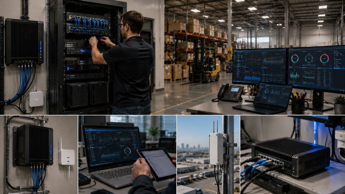 Edge infrastructure deployment and management setup