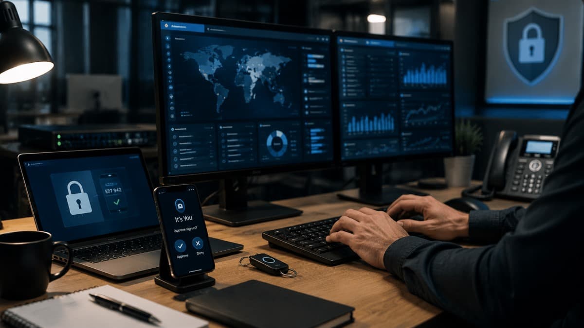insurer security controls dashboard multi factor authentication