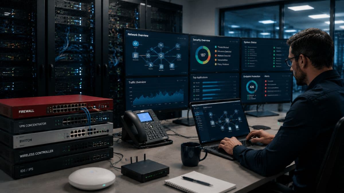 Network security infrastructure building blocks implementation