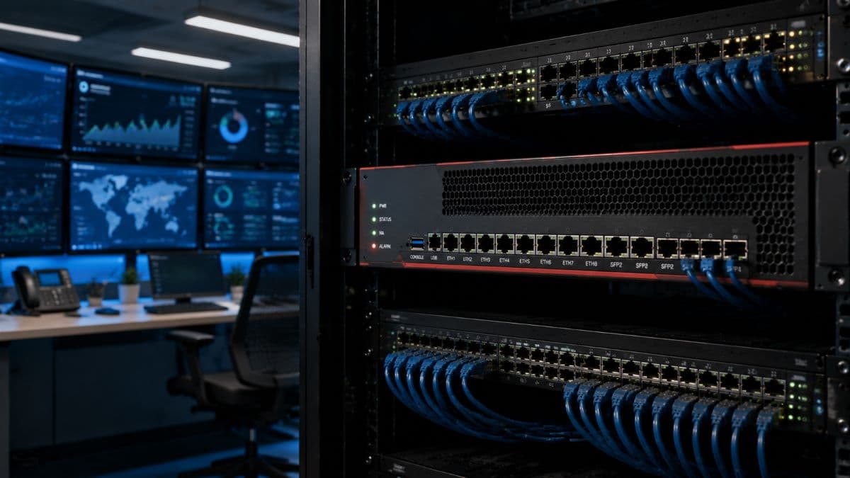 properly configured secure enterprise firewall system