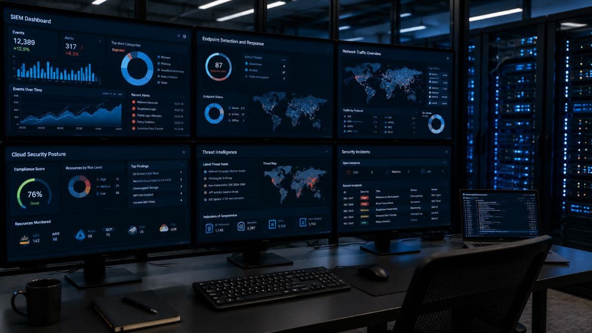 SIEM EDR and monitoring technologies overview
