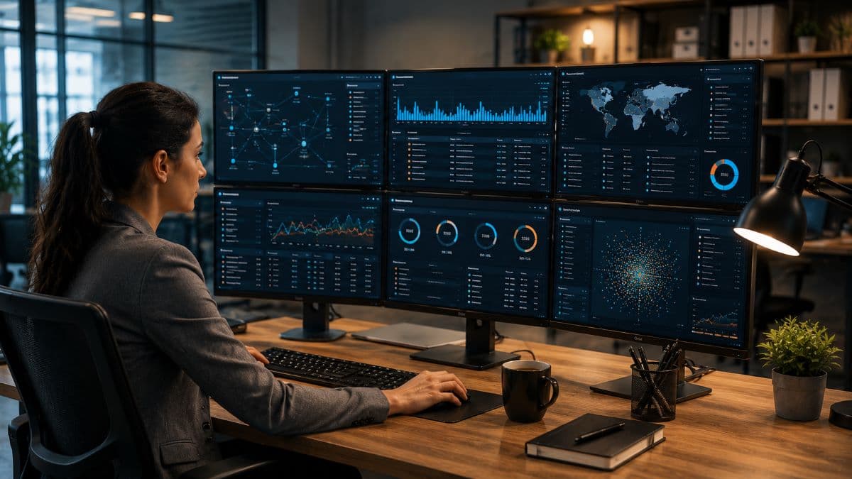 Security operations center monitoring centralized event logs