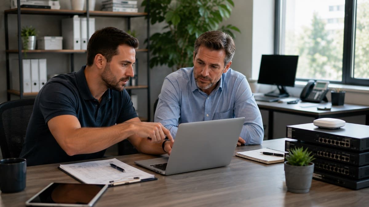 Small business cybersecurity assessment and planning
