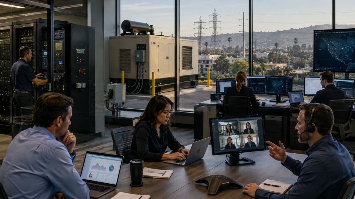 Business continuity during regional power outage