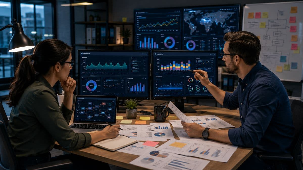 IT specialists transforming telemetry into actionable insights