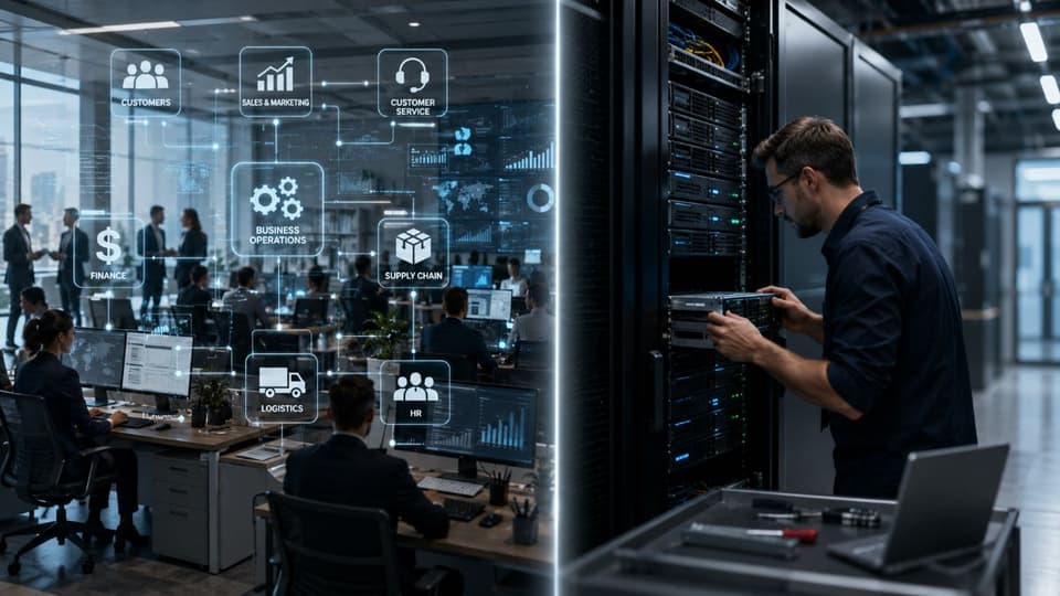 Business impact analysis versus IT troubleshooting