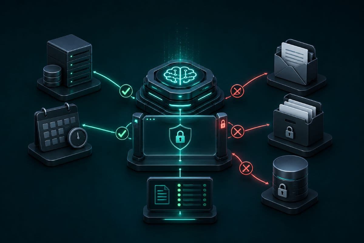 AI agent least privilege access controls