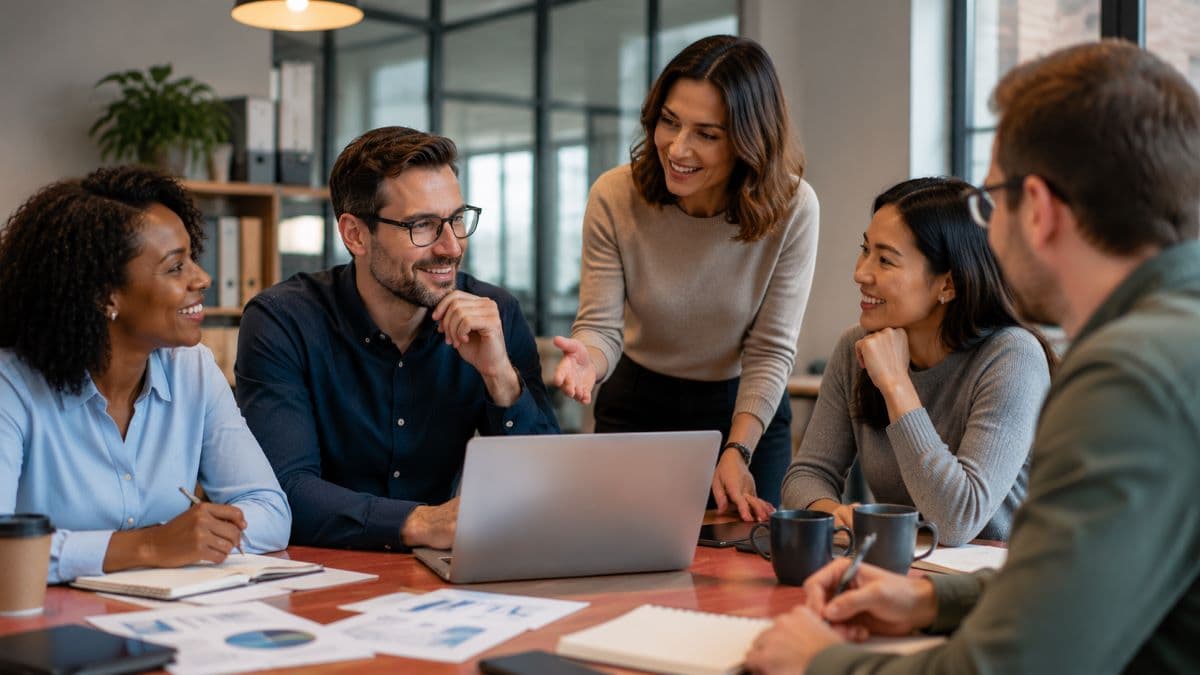 team testing new AI workplace tools