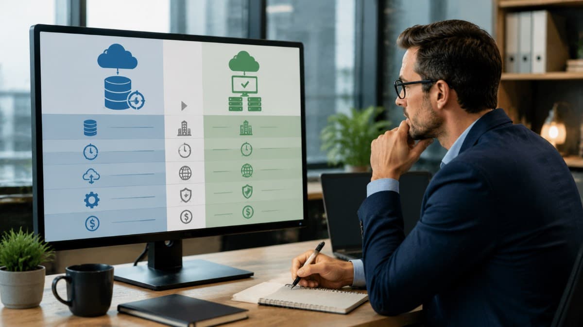 business owner choosing recovery strategy options