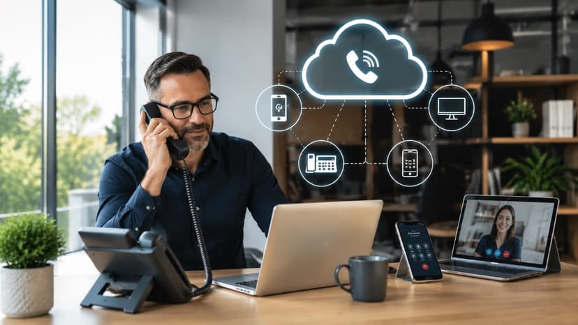 modern cloud phone system for business