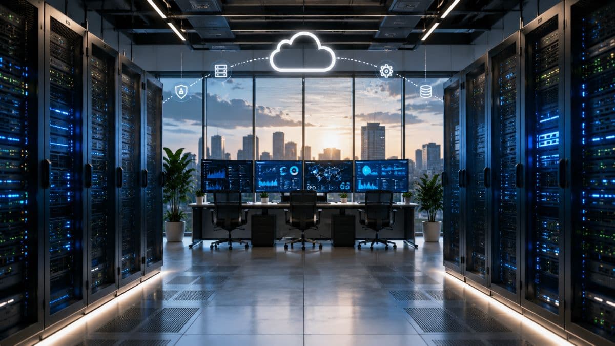 Modern enterprise servers ensuring continuous system availability