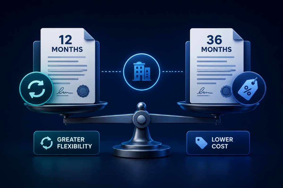 IT contract length and pricing tradeoffs