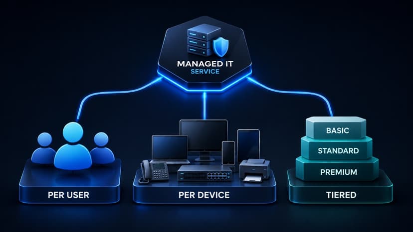 Comparison of managed IT pricing models