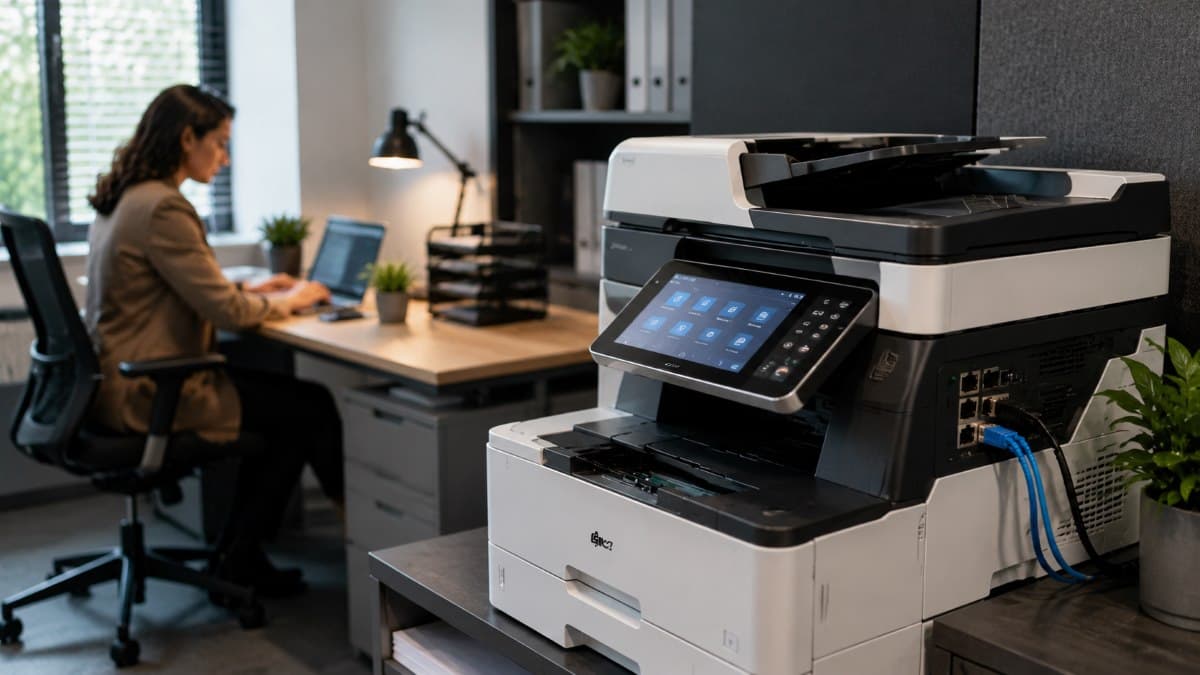 modern printer connected office technology